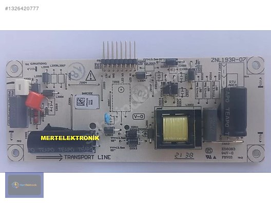 Znl193-07, Zps120, Arçelik A49l6750, A49l 5531, LED DRİVER - TV