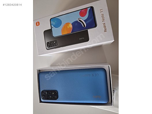 Redmi Note 11 64GB ブルー Xiaomi Redmi Note 11 64GB 4GB RAM Yıldız Mavisi Cep Telefonu