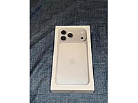 İPHONE 17 PRO MAX 256 GÜMÜŞ SIFIR KAPALI KUTU K.KART GEÇER