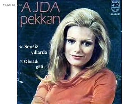 Ajda Pekkan Sensiz Yıllarda - Müzik Plakları Alışverişte İlk Adres