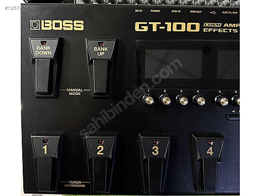 BOSS GT 100 SIFIR FULL DOĞU BATI SET CANTA SIFIR - Prosesör ve