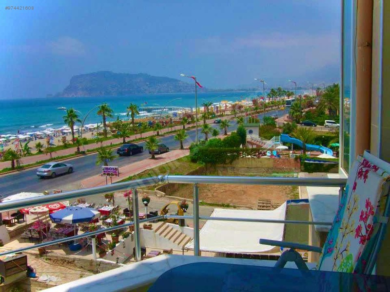 Alanyada denize sıfır lüks daire Günlük Kiralık Daire İlanları