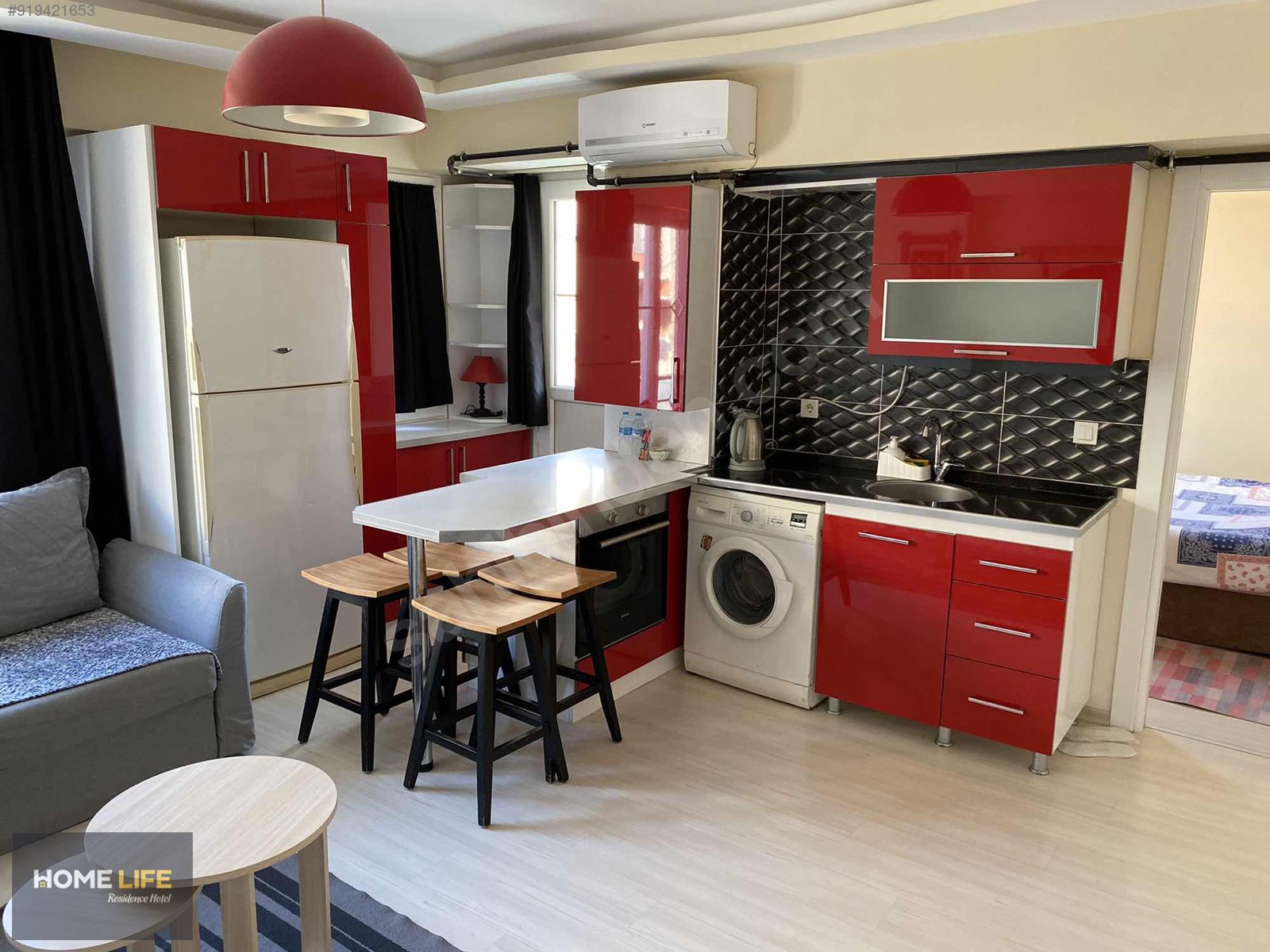 <em>7/24</em> Açık Günlük Kiralık Lüx Residence Daireler kredi kartı Günlük