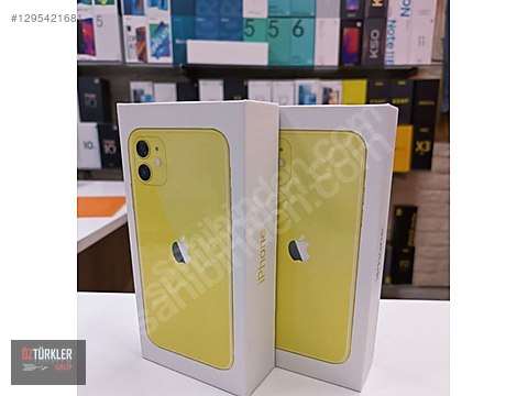 iPhone　11 イエロー APPLE İPHONE 11 SARI BOŞ KUTU on sahibinden.com - 1295421681