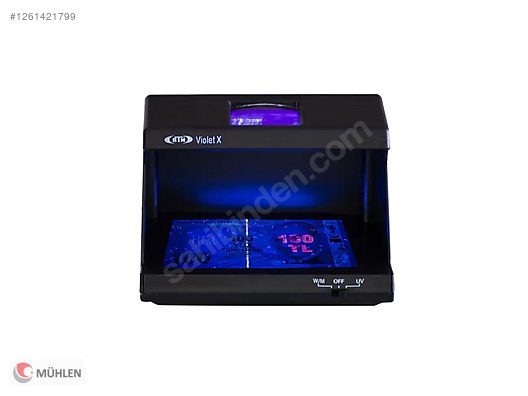 HTM Violet X UV Para Kontrol Cihazı (Mor Işık) - Para Sayma