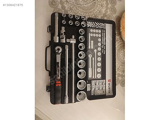 Ratchet & Socket Wrench / würth zebra quality lokma takımı on