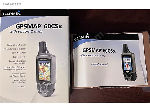 Fish Finder & GPS Garmin GPSMAP 60CSX at 1091422222