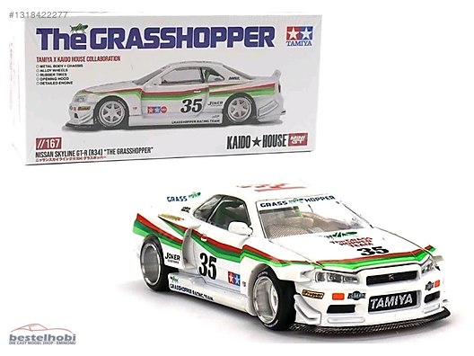 NISSAN SKYLINE GT-R R34 THE GRASSHOPPER KAIDO HOUSE bestelhobi on