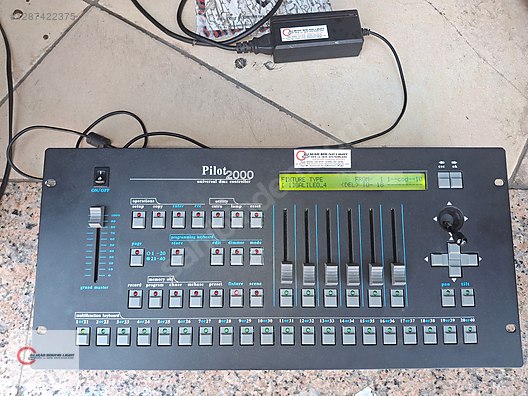 PİLOT 2000 IŞIK MASASI DMX CONTROL MASASI - 20.000 TL sahibinden