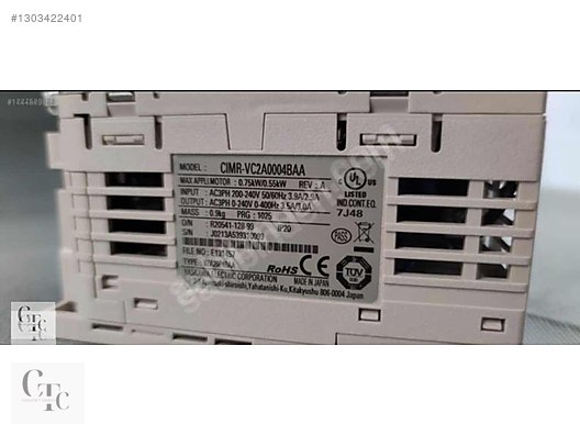 Yaskawa V1000 Serisi CIMR-VC2A0004BAA Kompakt AC Sürücü - Yaskawa