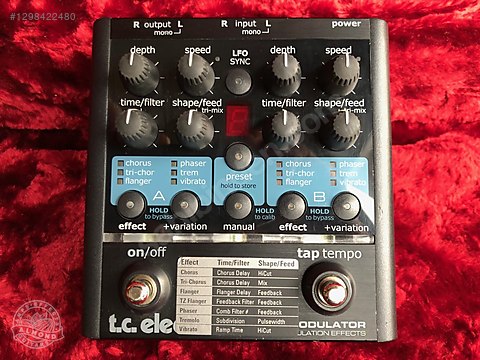 Tc electronic Nova NM-1 Modulator Dual Modulation Pedal - Efekt