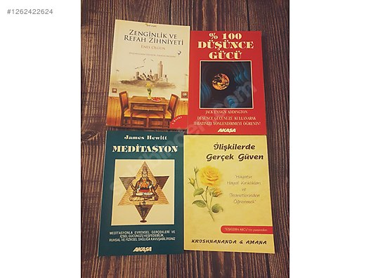 İkinci El ve Sıfır Alışveriş / Kitap, Dergi & Film / Kaynak & Bilgi Kitapları / Kişisel Gelişim