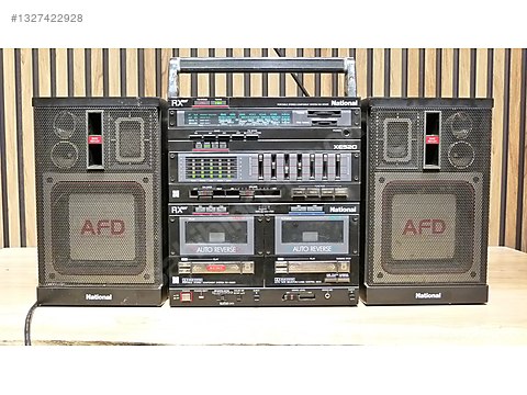 NATİONAL RX XE 520 PORTABLE COMPONENT SYSTEM - İkinci El National