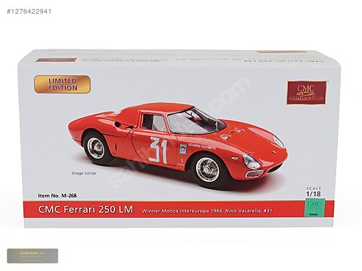 1/18 CMC - FERRARI - 250LM WINNER MONZA 1964 *HOBİMERCAN M268 on