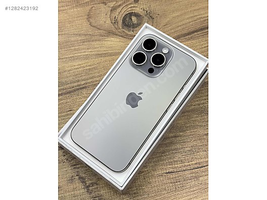 Apple iPhone 15 Pro シルバー 128GB Apple / iPhone 15 Pro / APPLE 15 PRO 128 GB MAĞAZADAN 12 AY