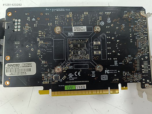İNNO3D GTX1650 4GB EKRAN KARTI - Inno3D Ekran Kartı İlanları sahibinden.com'da