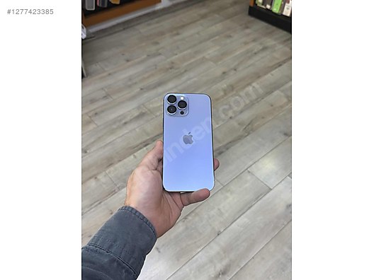 Resim Apple iPhone 13 Pro Max İkinci El YD | 128 GB | Mavi İkinci El iPhone 13 Pro Max Sierra Blue 128GB YD