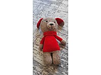 1. sınıf kalite %100 kadife ip. Amigurumi Oyuncak Köpek