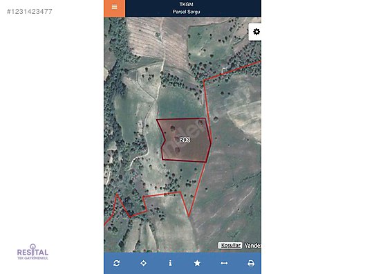 BURSA ORHANELİ BALIOĞLU 9250 M2 TEK TAPU SATILIK TARLA