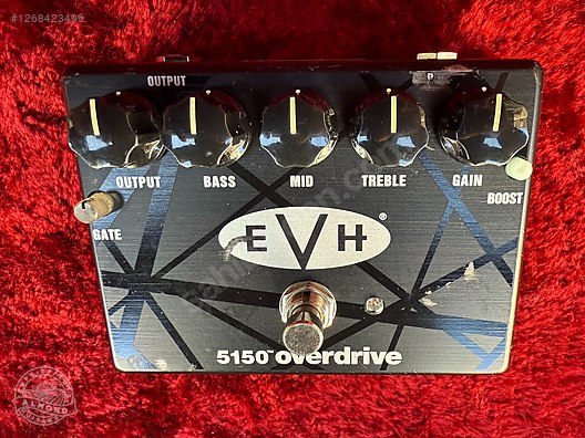 MXR EVH 5150 Overdrive Pedal - Efekt Pedalı ve Diğer Enstrüman Yan