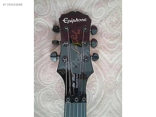 EPIPHONE LES PAUL NIGHTFALL SAHİBİNDEN SATILIK TEMİZ KULLANILMIŞ - En Uygun  Epiphone Gitar Fiyatları sahibinden.com'da - 1193423698