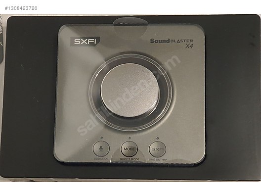 Creative Sound Blaster X4 Harici Ses Kartı on sahibinden.com