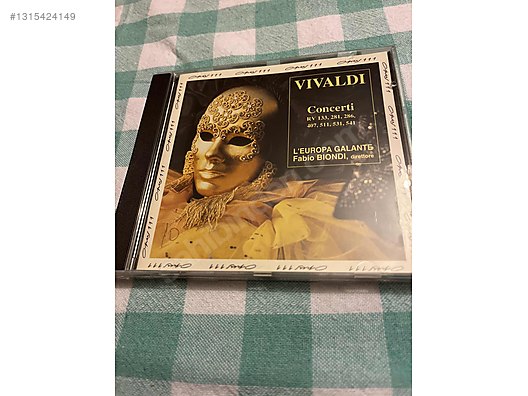 Antonio Vivaldi Yaylı sazlar için Konçertolar CD - Müzik CD leri