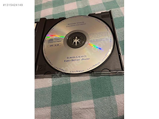 Antonio Vivaldi Yaylı sazlar için Konçertolar CD - Müzik CD leri