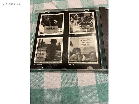 Antonio Vivaldi Yaylı sazlar için Konçertolar CD - Müzik CD leri