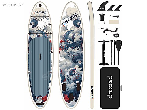 SUP Malzemeleri / Peaxup Ahtapot Desenli Stand Up Paddle Board