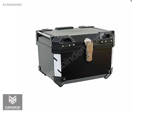 Görünüm / TEX 70055 50LT ABS MOTOSİKLET ARKA ÇANTA (Topcase) Siyah