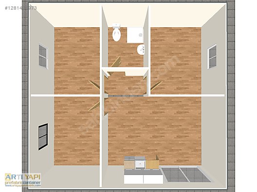 2+1 Prefabrik Ev Modelleri