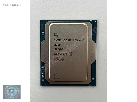 SIFIR INTEL CORE ULTRA 5 225F İŞLEMCİ TRAY FANSIZ sahibinden.comda