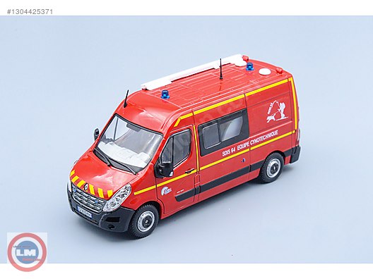 Norev Renault Master 2014 pompiers 1/43 518787 0923