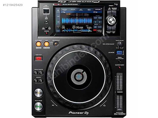 Pioneer XDJ 1000 mk2 USB Player (ÇİFT) sahibinden.comda - 1219425420