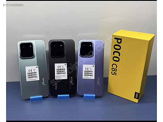 256 GB Siyah Xiaomi Poco C85 Cep Telefonu - 1310425994