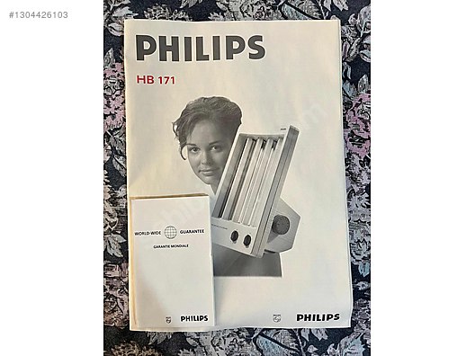 PHILIPS mini studio HB 171 日焼けマシン Philips Mini Studio HB 171 - Ev Tipi Yüz Solaryumu - Sıfır Philips