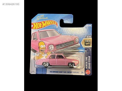 The Simpson Family Car / Voiture Familiale 1:64 Model Araba on