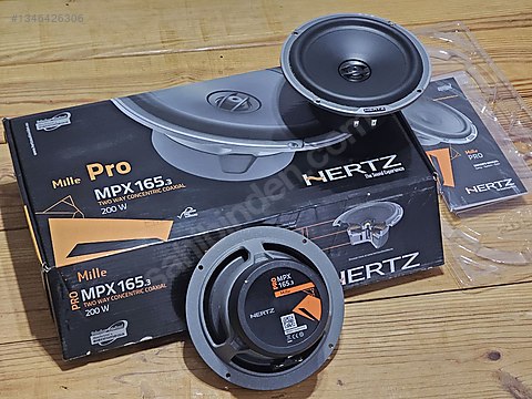 その他 1k3m2i4a HERTZ MILLE PRO MPX 165.3 | 16.5 cm Koaksiyel Hoparlör - 1346426306