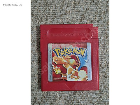 Gameboy color pokemon red oyun sahibinden.comda - 1299426700