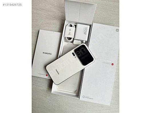 512 GB Beyaz Xiaomi 17 Pro Max Cep Telefonu - 1319426725