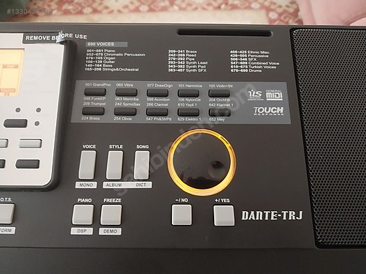 Medeli dante trj v2 sıfır gibi - Org ve Tuşlu Çalgılar sahibinden