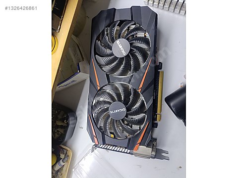 GIGABYTE GeForce GTX 1060 6GB 箱なし・動作確認済 GİGABYTE GTX 1060 6GB ARIZALI sahibinden.comda - 1326426861