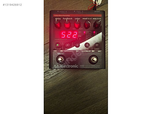 TC helicon nova delay programlanabilir digital delay - Efekt