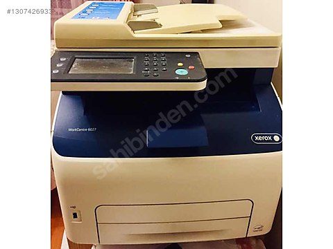 Yazıcı / Renkli Yazıcı Xerox 6027 Wi-Fi + Tarayıcı + Fotokopi +
