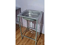 paslanmaz krom evye lavabo ve Tezgah