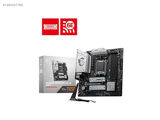 Masaüstü Bilgisayar - Anakart MSI B650M GAMING PLUS WIFI AMD B650 Soket AM5 DDR5 Anakart Anakart