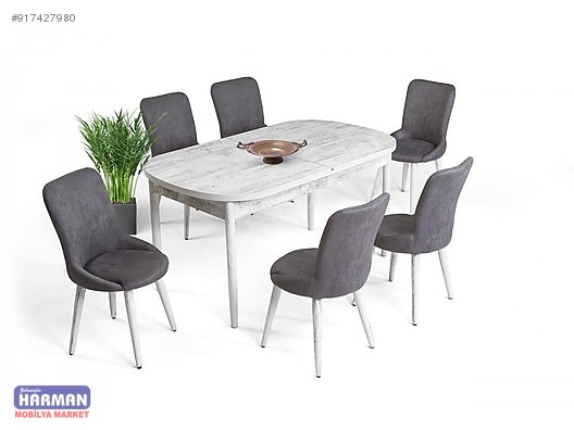 harman masa takimi salon 6 kisilik acilir kelebek mdf masa masa takimi ilanlari sahibinden com da 917427980