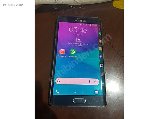 32 GB Siyah Samsung Galaxy Note Edge Cep Telefonu - 1294427982