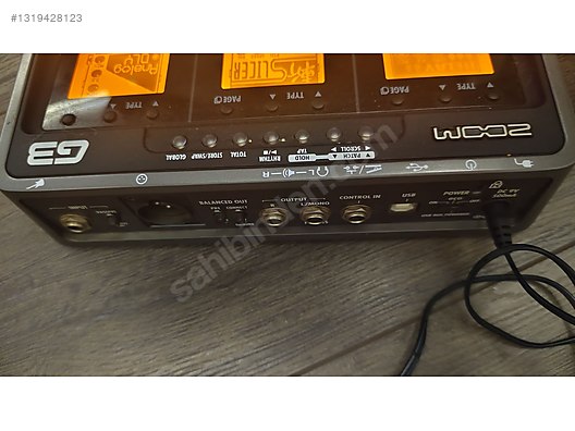Zoom g3 Multi effect prosesör - Prosesör ve Diğer Enstrüman Yan